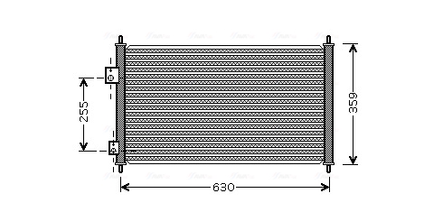 Ava Cooling Airco condensor HD5165