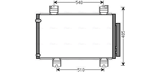 Ava Cooling Airco condensor HDA5236D