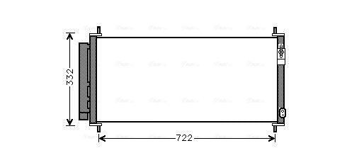 Ava Cooling Airco condensor HDA5264D