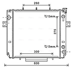 Ava Cooling Radiateur HRT2124