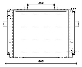 Ava Cooling Radiateur HRT2126