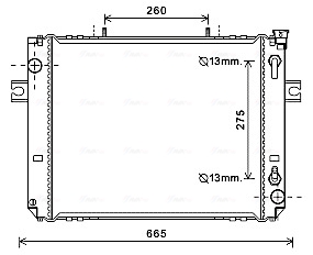 Ava Cooling Radiateur HRT2127