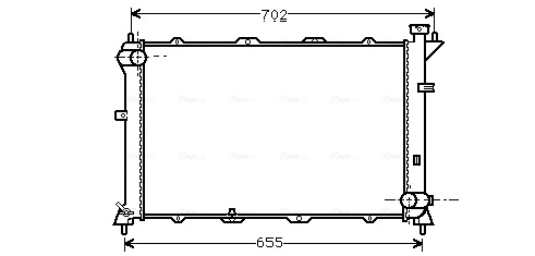 Ava Cooling Radiateur HY2024