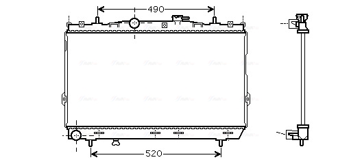 Ava Cooling Radiateur HY2104