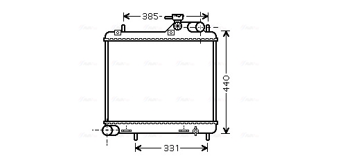 Ava Cooling Radiateur HY2125