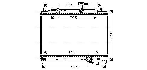 Ava Cooling Radiateur HY2170