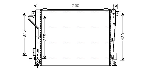 Ava Cooling Radiateur HY2171