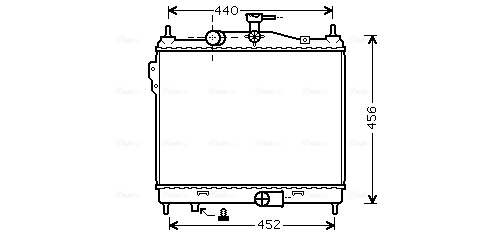 Ava Cooling Radiateur HY2205