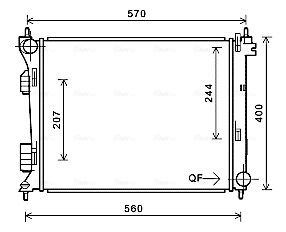 Ava Cooling Radiateur HY2274