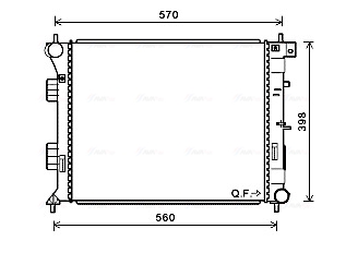 Ava Cooling Radiateur HY2338