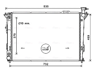 Ava Cooling Radiateur HY2352