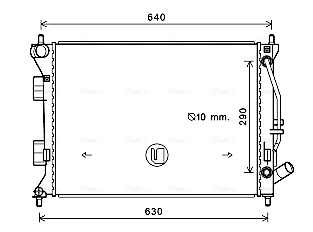 Ava Cooling Radiateur HY2381