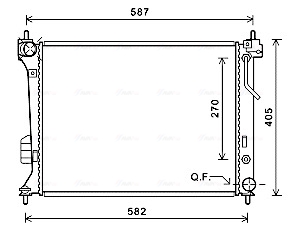 Ava Cooling Radiateur HY2428