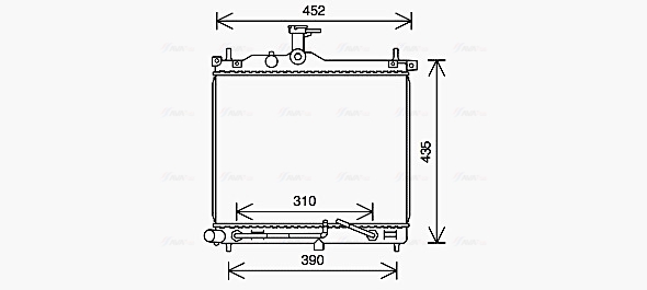 Ava Cooling Radiateur HY2453