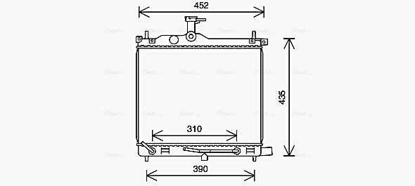 Ava Cooling Radiateur HY2454