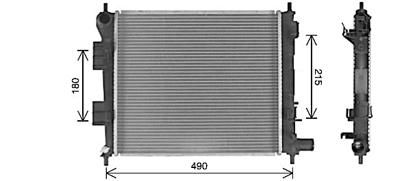 Ava Cooling Radiateur HY2488