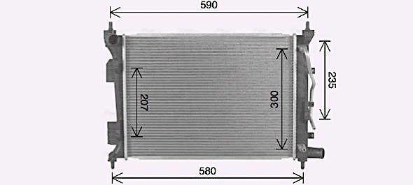 Ava Cooling Radiateur HY2490