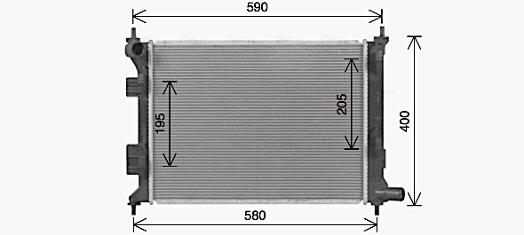 Ava Cooling Radiateur HY2492