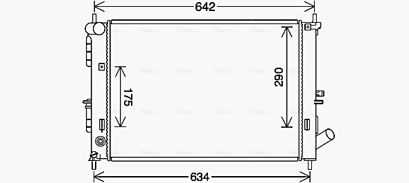 Ava Cooling Radiateur HY2495