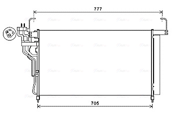 Ava Cooling Airco condensor HY5347D