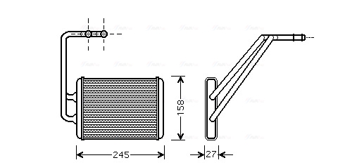 Ava Cooling Kachelradiateur HY6121