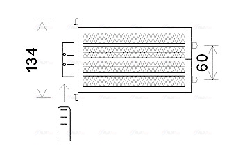 Ava Cooling Kachelradiateur HY6233