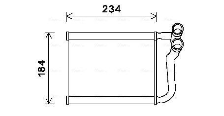 Ava Cooling Kachelradiateur HY6253