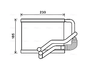 Ava Cooling Kachelradiateur HY6314