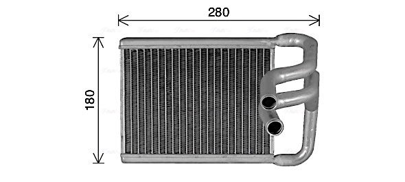 Ava Cooling Kachelradiateur HY6482