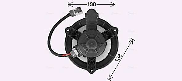 Ava Cooling Kachelventilator HY8474