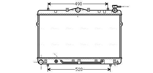 Ava Cooling Radiateur HYA2044