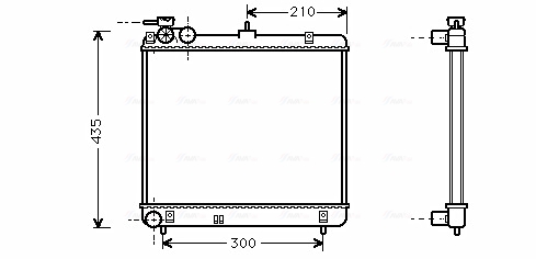 Ava Cooling Radiateur HYA2051