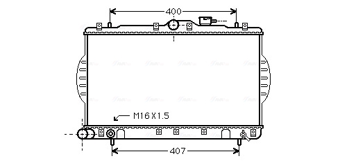 Ava Cooling Radiateur HYA2088