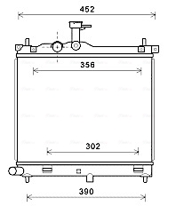 Ava Cooling Radiateur HYA2291