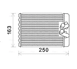 Ava Cooling Kachelradiateur HYA6232