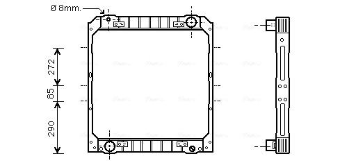 Ava Cooling Radiateur IV2038