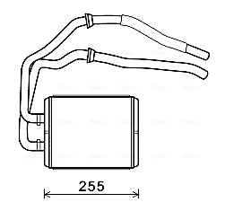 Ava Cooling Kachelradiateur IV6105