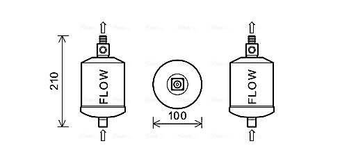 Ava Cooling Airco droger/filter JDD013