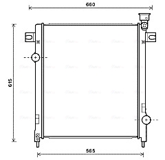 Ava Cooling Radiateur JE2053