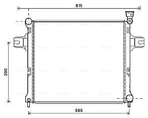 Ava Cooling Radiateur JE2058