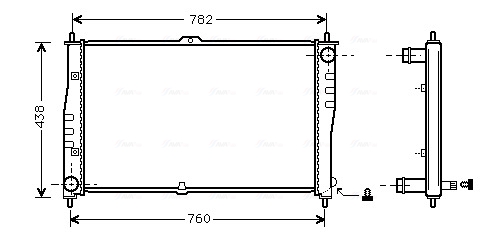 Ava Cooling Radiateur KAA2018