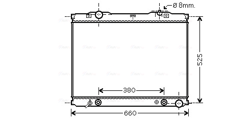 Ava Cooling Radiateur KA2056