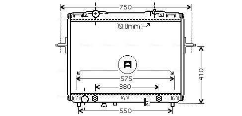 Ava Cooling Radiateur KA2057