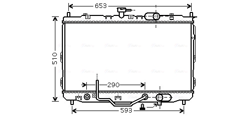 Ava Cooling Radiateur KA2073