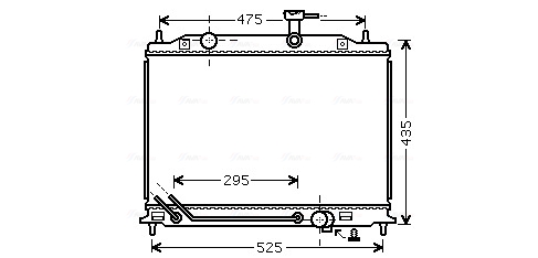 Ava Cooling Radiateur KA2080