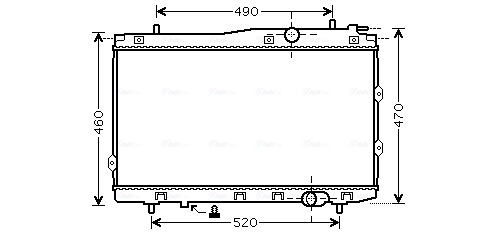 Ava Cooling Radiateur KA2087