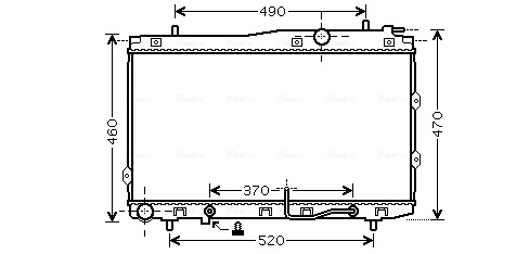 Ava Cooling Radiateur KA2090