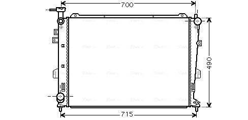 Ava Cooling Radiateur KA2103