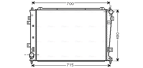 Ava Cooling Radiateur KA2162