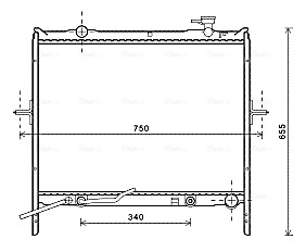 Ava Cooling Radiateur KA2179